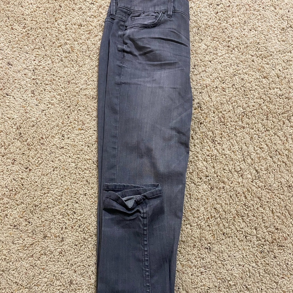 Whbm grey washed skinny jeans worn once